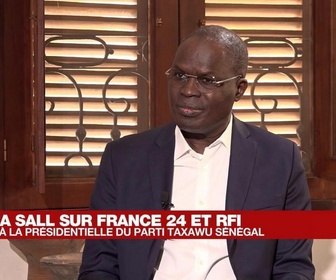 Replay L'entretien - Présidentielle au Sénégal : Khalifa Sall regrette les absences de Karim Wade et Ousmane Sonko