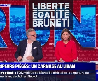 Replay L'intégrale de Liberté Egalité Brunet ! du mardi 17 septembre