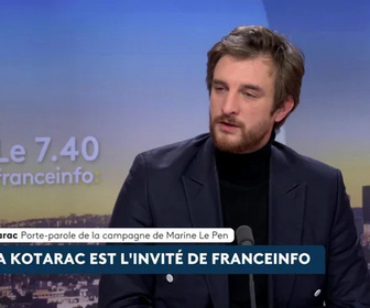 Replay Le 7.40 franceinfo - 26/10/2026