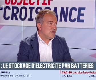 Replay Objectif Croissance - Cédric Germa (I-STOR-I) : I-STOR-I, le stockage d'électricité par batteries - 26/09