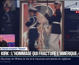 Replay 20H BFM - Hommage à Charlie Kirk: Aux États-Unis, on parle surtout de l'offensive de Donald Trump contre la démocratie américaine, observe Bernard Guetta, député européen (Renew)