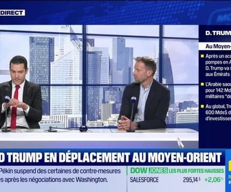 Replay BFM Bourse - Le Club : Donald Trump en déplacement au Moyen-Orient - 14/05