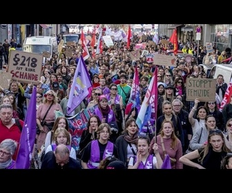 Replay Des centaines de milliers de personnes ont célébré la Journée internationale des droits des femmes