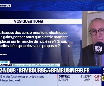 Replay BFM Bourse - Culture Bourse : Pensez-vous que c'est le moment de se placer sur le marché du nucléaire ? Si oui, quelles idées pourriez-vous proposer ? , par Julie Cohen-Heurton - 08/12