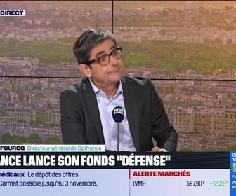 Replay Le 18/19 d'Hedwige Chevrillon - Nicolas Dufourcq (Bpifrance) : Bpifrance lance son fonds défense - 15/10