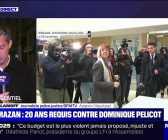 Replay Perrine jusqu'à minuit - Mazan : 20 ans requis contre Dominique Pelicot - 25/11