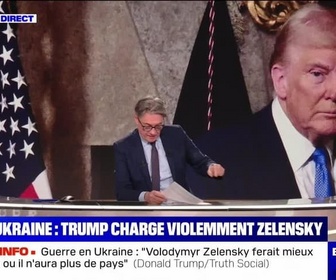 Replay BFM Story - Story 3 : Ukraine, Trump charge violemment Zelensky - 19/02