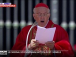 Replay Week-end première - Son premier voyage était à Lampedusa: le cardinal doyen Giovanni Battista Re rend hommage à l'engagement du pape François en faveur des migrants