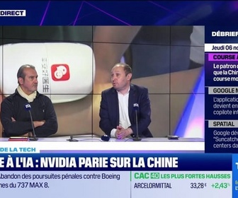 Replay Tech & Co, la quotidienne - Course à l'IA : Nvidia parie sur la Chine - 06/11