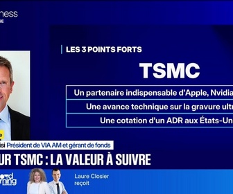 Replay BFM Bourse - Valeur ajoutée : ils apprécient Taiwan Semiconductor - 07/07