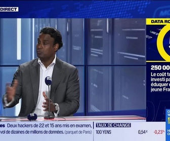 Replay BFM Bourse - La Data Room : 250 000 € = le coût total moyen investi par l'État pour éduquer et soigner un jeune Français de sa naissance à ses 30 ans - 16/06