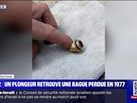 Replay L'image du jour - Un plongeur retrouve une bague perdue en 1977 et il réussit à retrouver son propriétaire