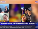 Replay L'image du jour - On s'est entraînées tous les mercredis, deux heures chaque semaine: Doria et Simone, 70 et 66 ans, grandes gagnante d'un championnat de e-bowling