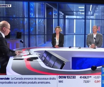 Replay BFM Bourse - La Data Room : 25 % = C'est la part des emplois gouvernementaux dans l'ensemble des emplois créés aux US sur les deux dernières années - 12/03