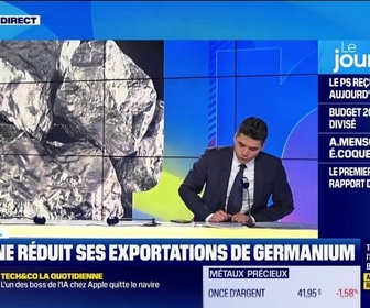 Replay Good Morning Business - La Chine réduit ses exportations de germanium