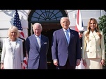 Replay Le roi Charles III accueilli à la Maison Blanche à l'occasion d'une visite d'État de quatre jours