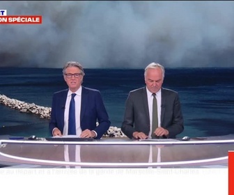 Replay BFM Story - Édition spéciale : Incendies à Marseille, les habitants appelés à rester confinés - 08/07