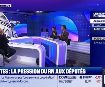 Replay Les experts du soir - Retraites : la pression du RN aux députés - 21/10