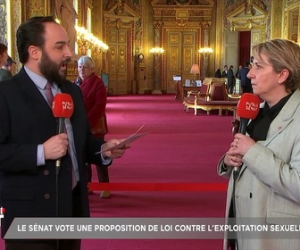 Replay En direct du Sénat - Le Sénat vote une proposition de loi contre l'exploitation sexuelle en ligne