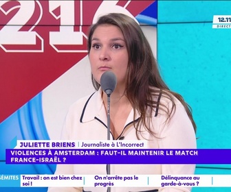 Replay Estelle Midi - Violences à Amsterdam : faut-il maintenir le match France-Israël ?