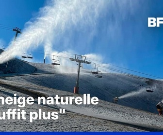 Replay ROBIN DE BFM - Comment garantir l'enneigement des stations de ski ?