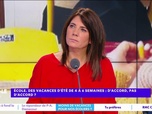 Replay Estelle Midi - École. Des vacances d'été de 4 à 6 semaines : d'accord, pas d'accord ?