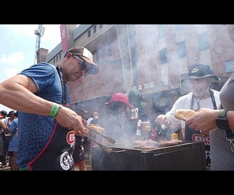 Replay L'Afrique du Sud tente le record Guinness du plus grand barbecue du monde
