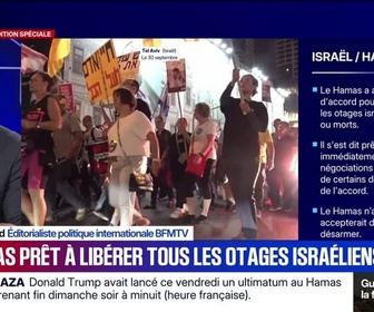 Replay BFM Grand Soir - Dernière minute : le Hamas prêt à libérer les otages - 03/10