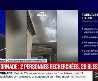 Replay BFM Grand Soir - Une tornade ravage le village de Pomas dans l'Aude - 24/08