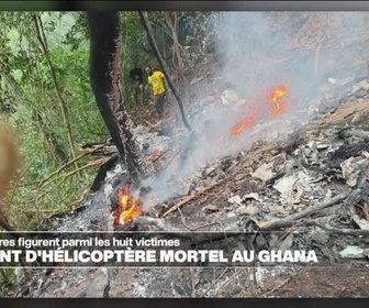 Replay Journal de l'Afrique - Accident d'hélicoptère au Ghana : deux ministres parmi les huit victimes