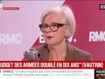 Replay Face à Face - Catherine Vautrin, ministre des Armées: L'année prochaine, le budget des Armées sera à plus de 60 milliards, c'est-à-dire qu'en 10 ans, nous aurons doublé le budget des Armées