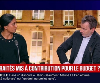 Replay BFM Grand Soir - Les retraités mis à contribution pour le budget ? - 13/09
