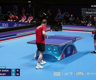 Replay Tennis de table - 1er tour des championnats du monde par équipes (P2)