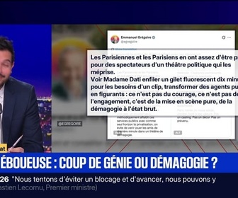 Replay BFM Grand Soir - Dati en éboueuse : coup de génie ou démagogie - 24/11