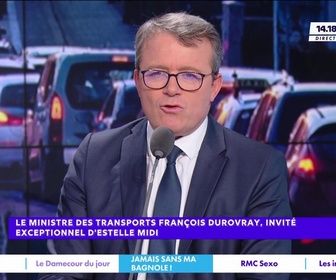 Replay Estelle Midi - Impossible de faire sans voiture pour 80% des Français : et vous ? Avec François Durovray, ministre des Transports - EN PLATEAU