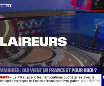 Replay BFM Story - LES ÉCLAIREURS - Immigration: qui vient en France et pourquoi ?