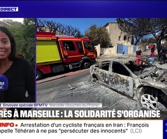 Replay 20H BFM - La solidarité entre Marseillais s'organise après l'incendie qui a ravagé la cité phocéenne