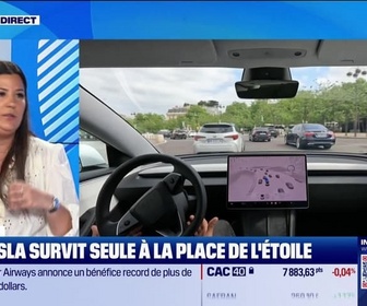 Replay Culture IA : Une Tesla survit seule à la place de l'Étoile, par Léa Benaim - 20/05