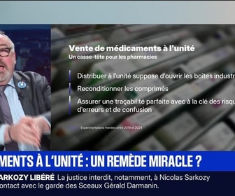 Replay BFM Première - BFM Conso : Médicaments à l'unité, un remède miracle ? - 11/11