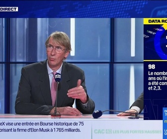 Replay BFM Bourse - La Data Room : 60% = le nombre de job aujourd'hui aux USA qui n'existaient pas en 1940 (avec développement sur l'IA qui risque de faire disparaître des jobs etc) - 04/06