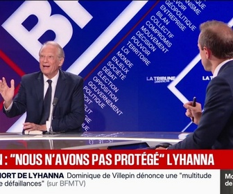 Replay BFM Politique - Mort de Lyhanna: Dominique de Villepin propose un parquet spécialisé sur les violences faites aux femmes et aux enfants