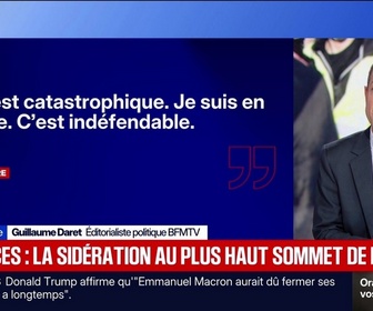 Replay L'édito politique de Guillaume Daret - Violences, la sidération au plus haut sommet de l'État - L'édito politique - 20/10