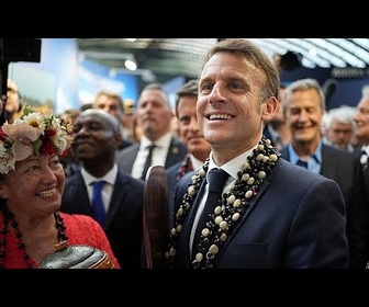 Replay Emmanuel Macron appelle à un plus grand engagement en faveur de la protection des océans