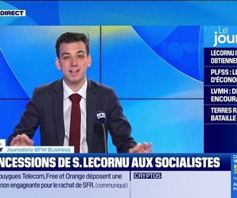 Replay Good Morning Business - Les concessions de Lecornu aux socialistes
