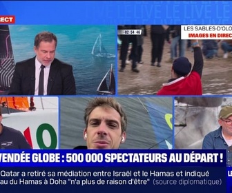 Replay Le Live Week-end - Vendée Globe : 500 000 spectateurs au départ ! - 10/11