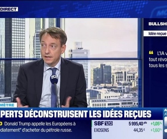 Replay BFM Bourse - Bullshitomètre : L'IA inonde tous les secteurs. FAUX répond Aymeric Diday - 23/09