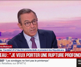 Replay 100% Mabrouk - Je pense que 2027, c'est l'élection de la dernière chance pour la France, déclare Bruno Retailleau, candidat LR à l'élection présidentielle