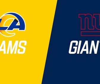 Replay Les résumés NFL - Week 17 : Los Angeles Rams - New York Giants
