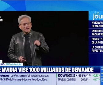 Replay Good Morning Business - Puces : Nvidia vise 1000 milliards de demande