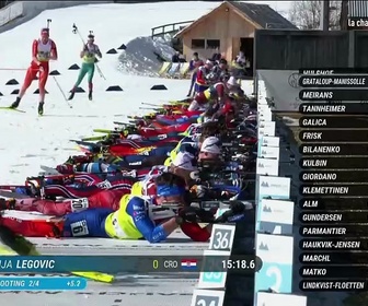 Replay Biathlon - Championnat du monde juniors - la mass start messieurs